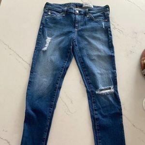 AG Adriano Goldschmied Jeans "Legging Ankle"